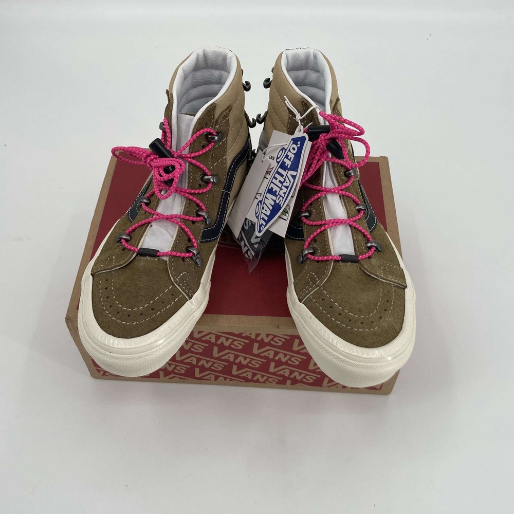 Vans Sk8-Hi Echo DX Sneakers Brown Skate M4.5/W6 NWT